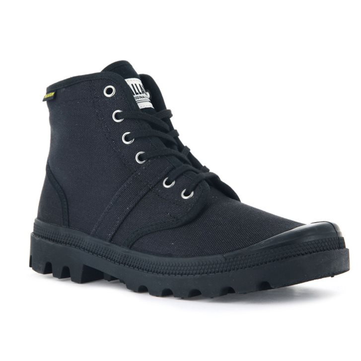 Palladium Pallabrousse Men's Boots Black | UK P542-JKF